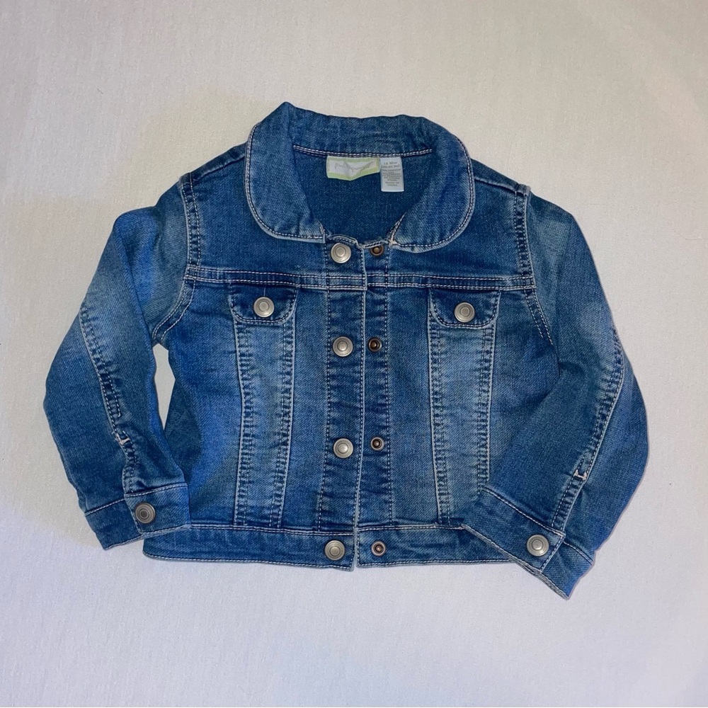 First Impressions Classic Blue Soft Jean Jacket. Size 18 months